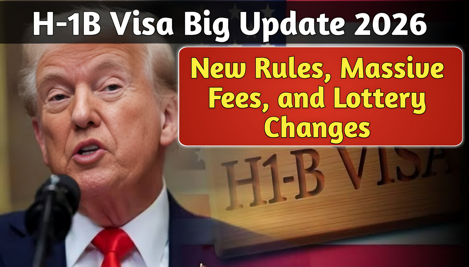 H-1B Visa Big Update 2026