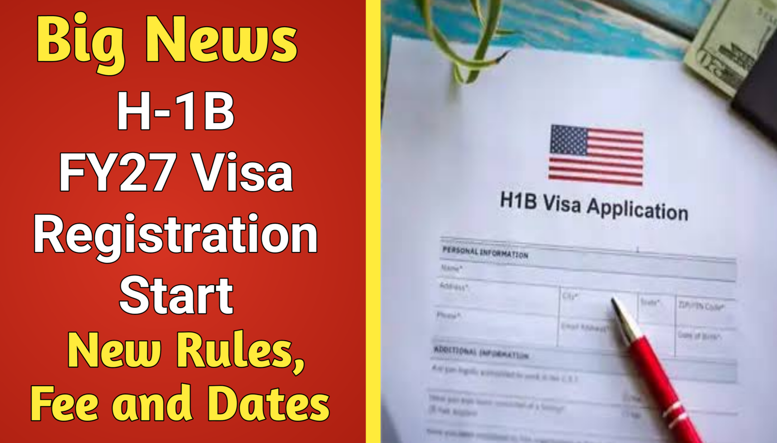 H-1B FY27 Visa Registration