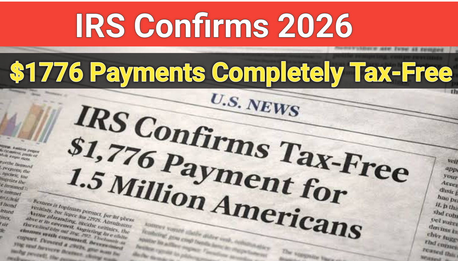 $1776 Payments Completely Tax-Free