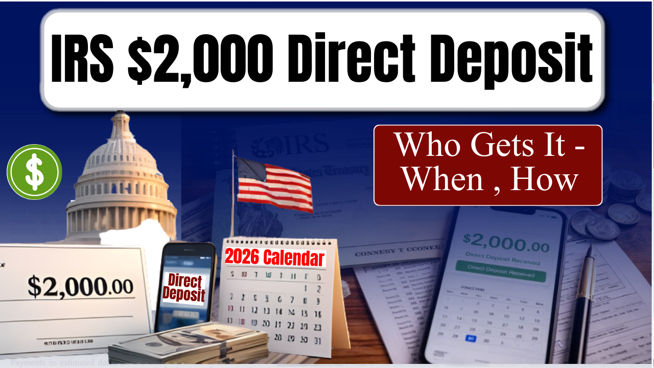 IRS $2000 Direct Deposit 2026